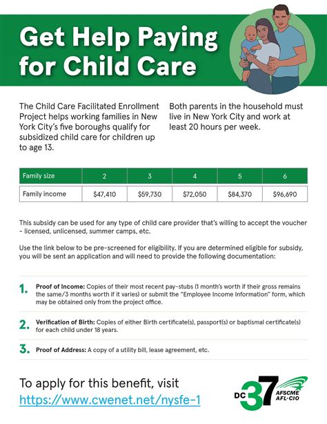 Help Paying for Child Care .